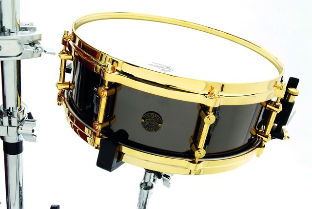 blank Gretsch offers both wood and metal snares.